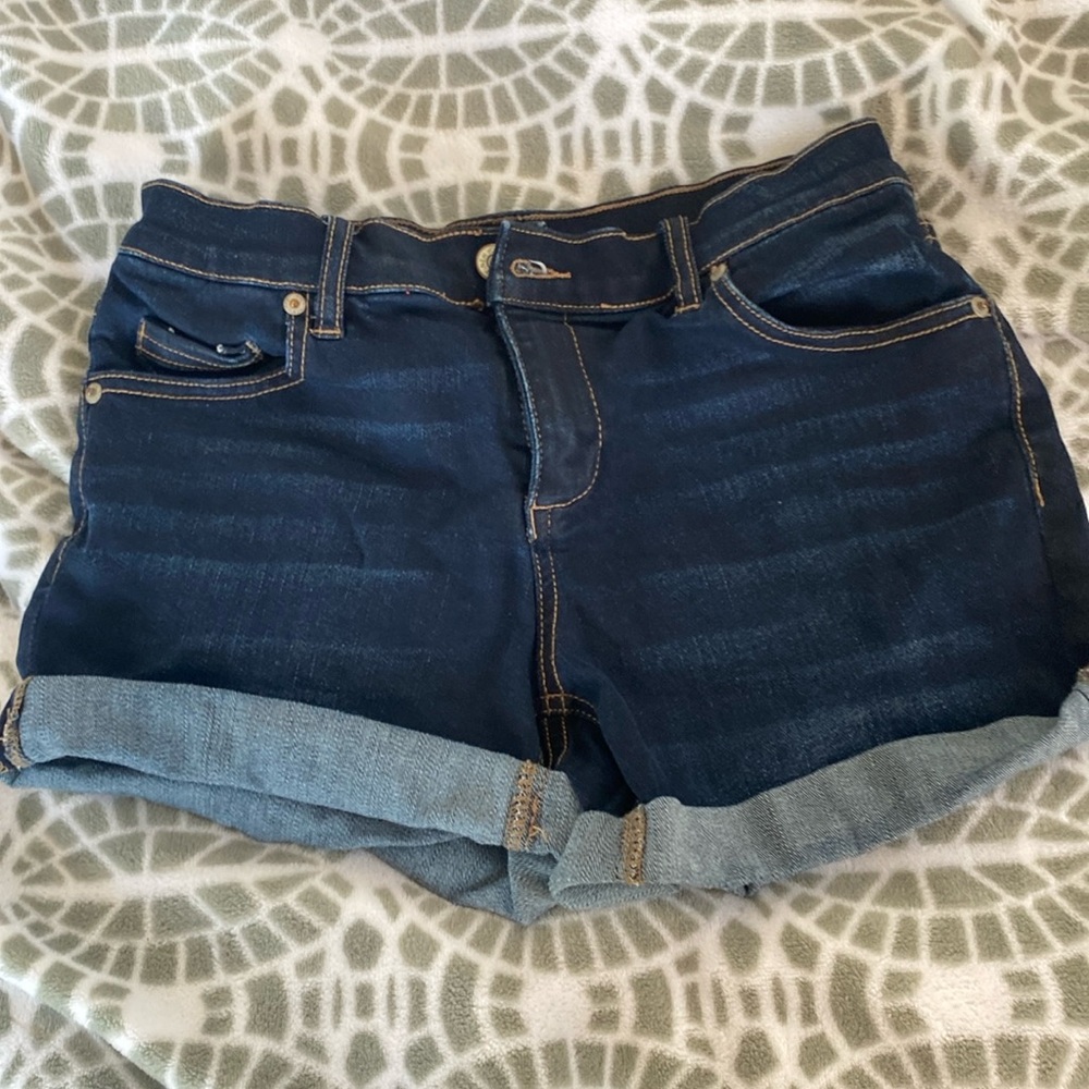 Dark Jean shorts